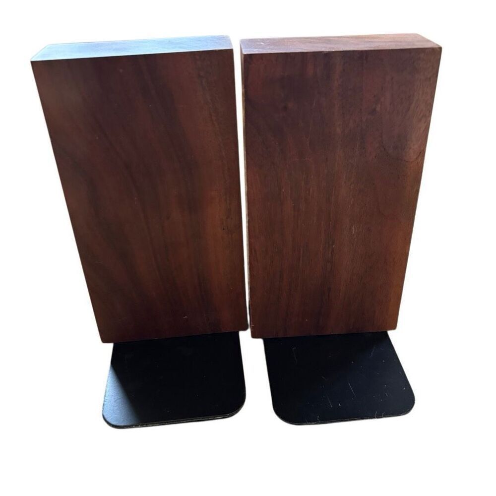 MIT Massachusetts Institute Of Technology 1980-81 Engraved Wooden Bookends - Picture 5 of 8